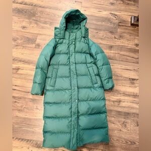Lululemon Wunder Puff Everglade Green Puffer Coat
